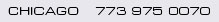 chicago 773-975-0070